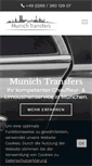 Mobile Screenshot of munichtransfers.de